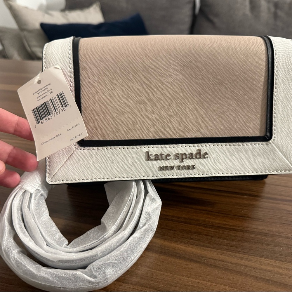 kate spade White and Cream Women's Bag